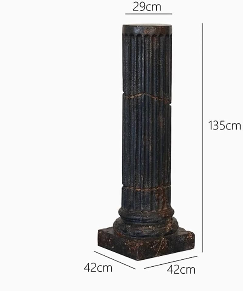 Greek Column Middle Ancient Style Resin Roman Pillar Ornament