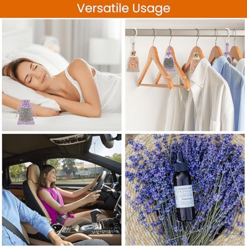 Homode Cedar Wood Lavender Sachets - Pack of 10