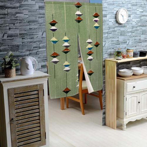 Leowefowa Noren Doorway Curtain 335 x 709 Inches