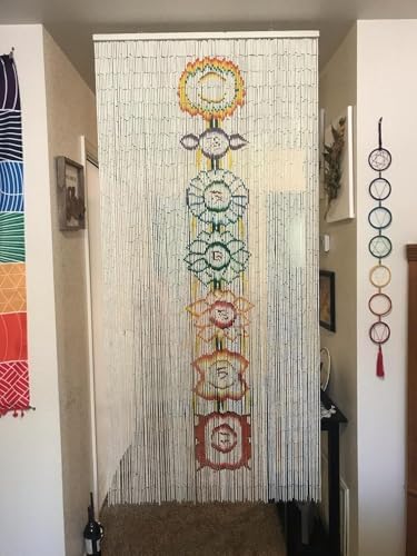 Beaded Curtain with 125 Strings and 4000 Beads