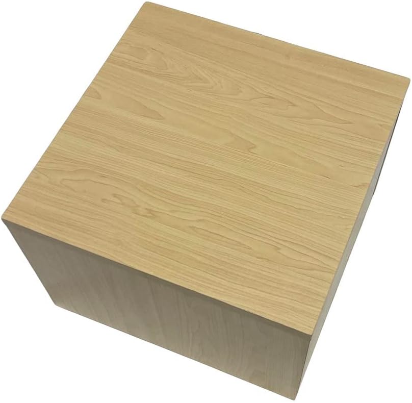 Prolinemax Maple Pedestal Cube Display Stand Collectible