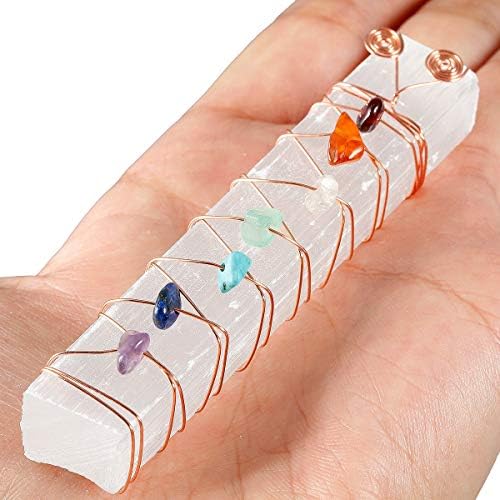 Rockcloud 3 Inch Natural Selenite Stick Healing Stone