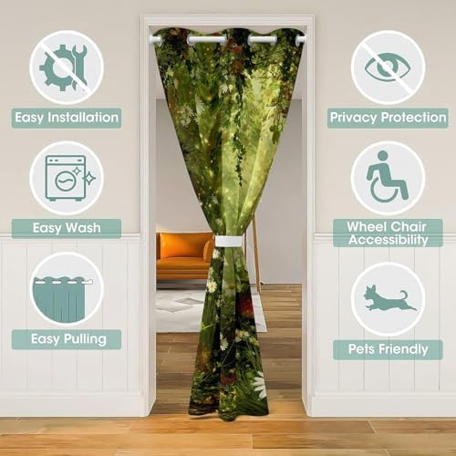 Erosebridal Magic Door Curtain Panel 34x80 Inch