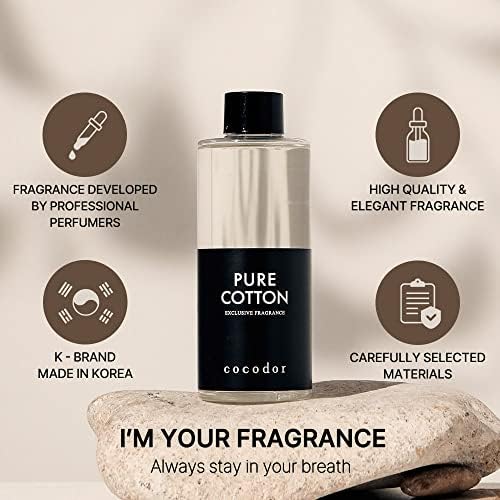 Cocodor Cashmere Vanilla Reed Diffuser Refill 3 Pack