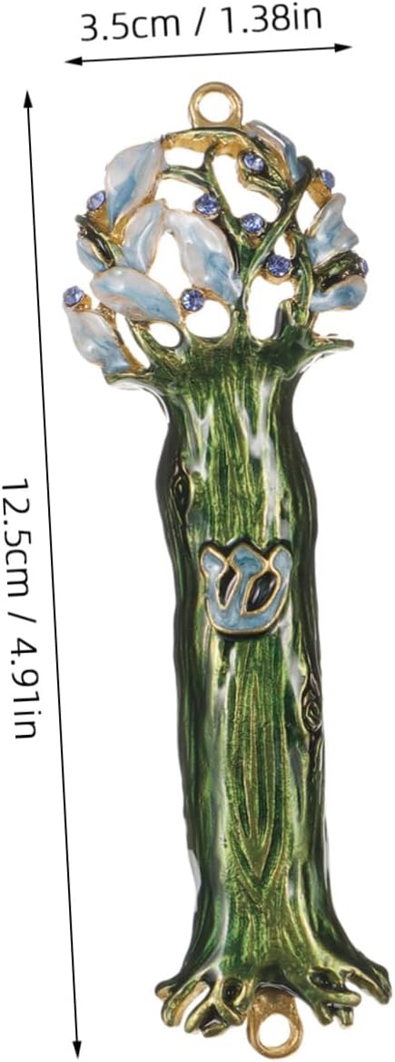 Front Door Mezuzah Metal Craft Antique Blessing Decor