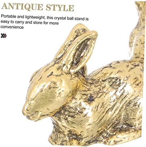 Eringogo Rabbit Shaped Crystal Ball Display Base