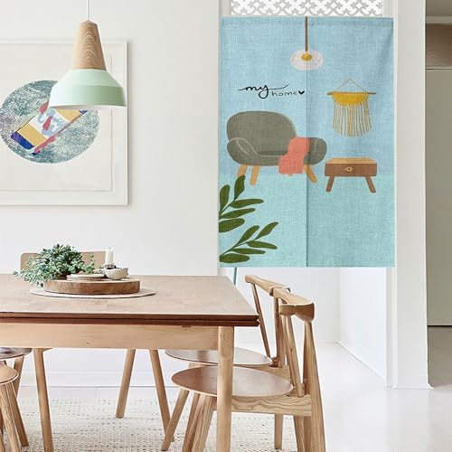 Chickwin Japanese Door Curtain with Nordic Style