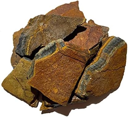 Rough Blue Tiger Eye Stones - 1 Pound
