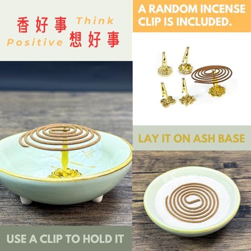 B77 Agarwood Incense Coils 48pcs 3-35hr Taiwan Style