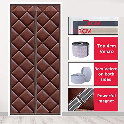 ZYFAB Thermal Insulated Door Curtain 80x190cm