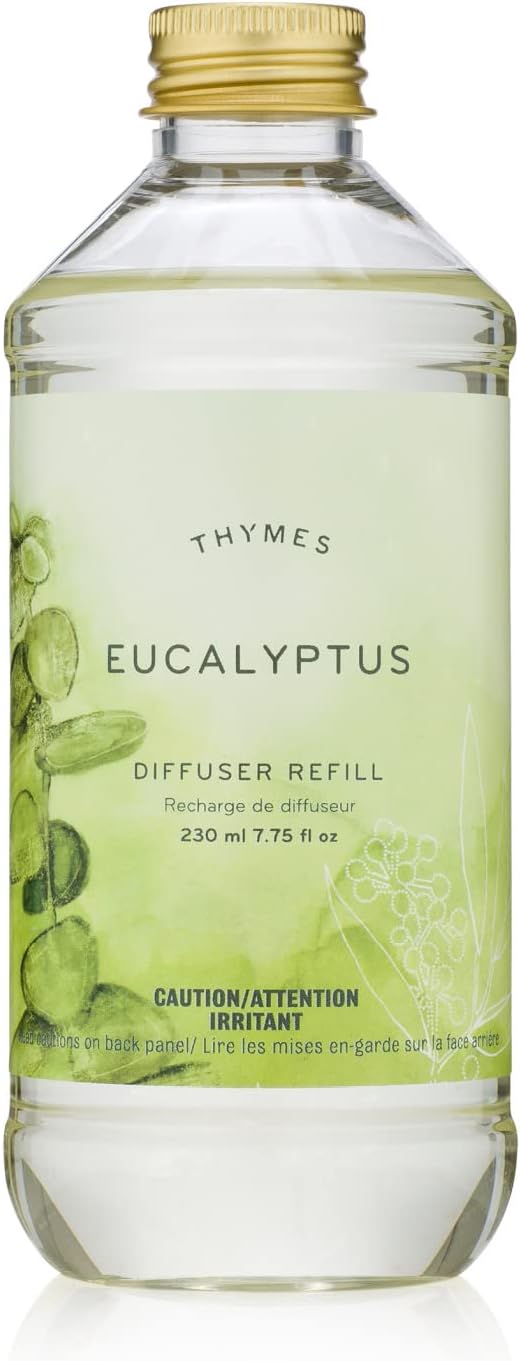 Thymes Reed Diffuser Oil Refill - Eucalyptus Lemon Bergamot Fragrance