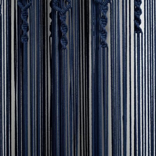 Lush Decor Boho Macrame Cotton Curtain Panel