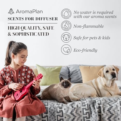 Aromaplan Hotel Scents Golden Velvet 5 Fl Oz Luxury Diffuser Oil