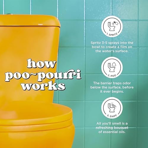 Poo-Pourri Toilet Spray Refill 9 Fl Oz Royal Flush 2 Pack
