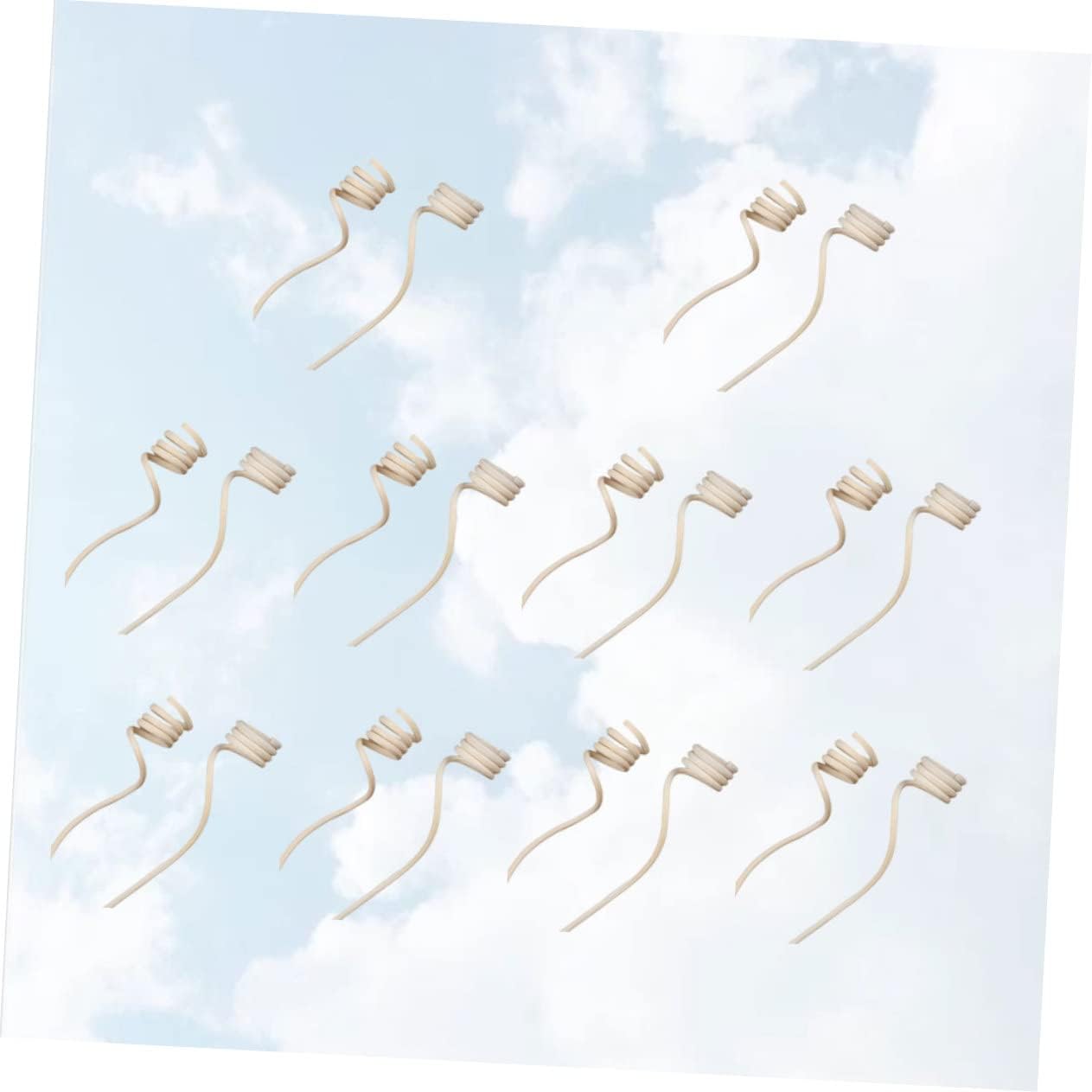 ABOOFAN 20pcs Natural Rattan Diffuser Sticks for Essential Oil