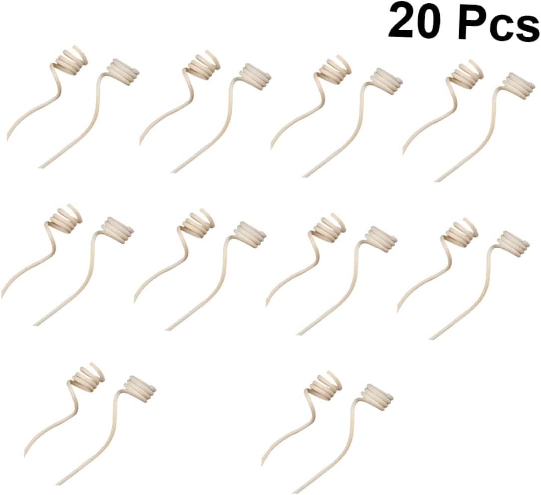 ABOOFAN 20pcs Natural Rattan Diffuser Sticks for Essential Oil