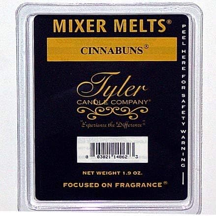 Tyler Candle Mixer Melts Wax Potpourri Set of 4 Cinnabuns