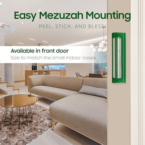 AS Mezuzot Acrylic Mezuzah Case for Door