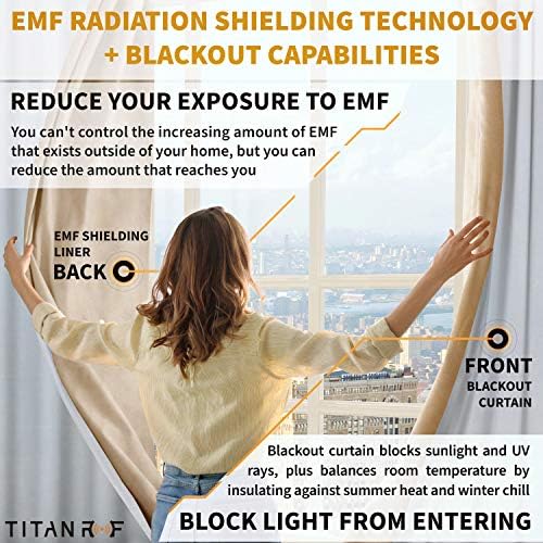 Mission Darkness EMF Shielding Blackout Panels with Metal Grommets