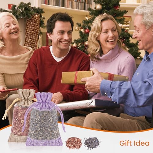 Homode Cedar Wood Lavender Sachets - Pack of 10