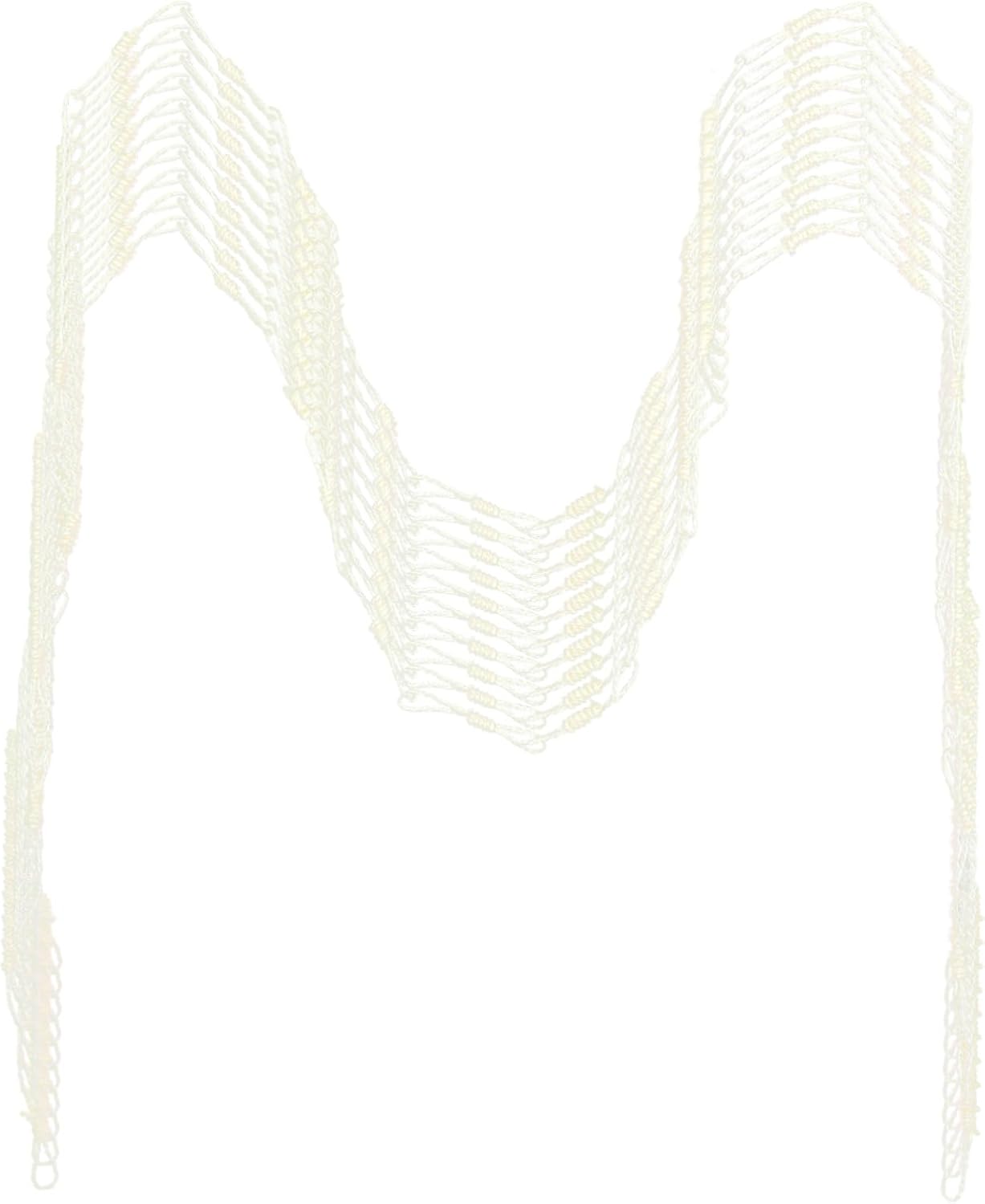 Colorful Door Curtain with Tassels 10pcs Set