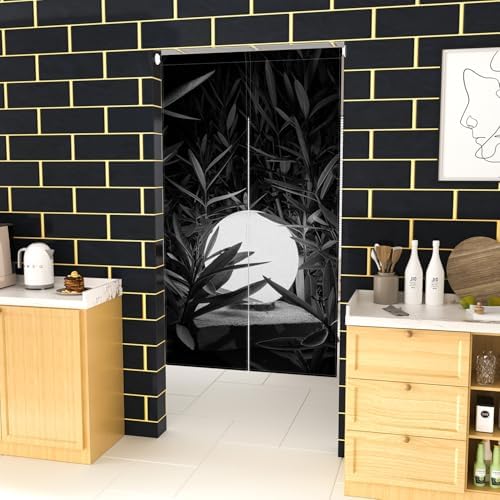 Leowefowa Doorway Curtain for Privacy Home Decor