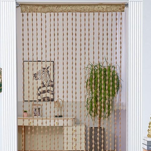 MObyat Beaded Curtain for Doorway Blue 394x787in