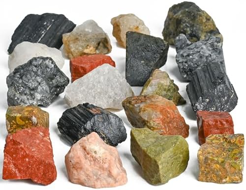 Mixed Raw Stones For Jewelry Making 1 lb Rough Gemstones