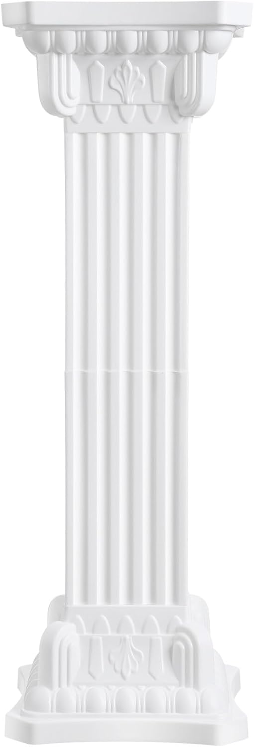 Tall Greek Column Statue Display Pedestal