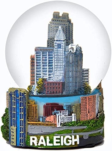 Raleigh North Carolina Snow Globe - 65mm Great Gift