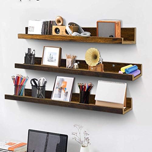 Giftgarden 36 Inch Floating Shelves Wall Set of 3