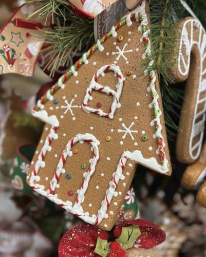Craig Bachman 11-Inch Gingerbread House Christmas Ornament