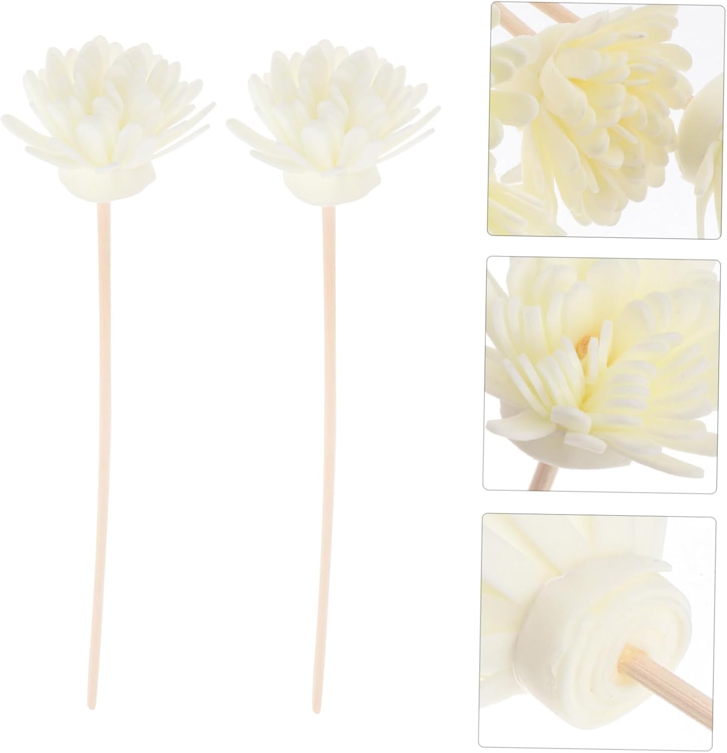 5set Small Chrysanthemum Aroma Diffuser Replacement Sticks Natural Rattan for Home Fragrance