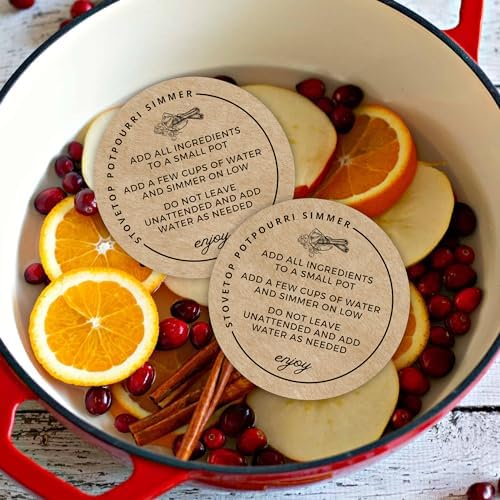 Stovetop Potpourri Instruction Label 250 Pack