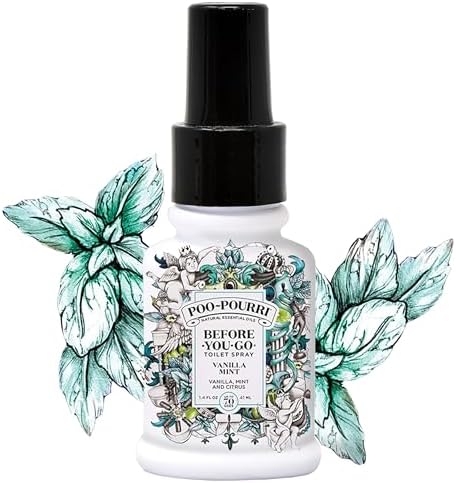 Poo-Pourri Toilet Spray Vanilla Mint 14 oz 2 Count
