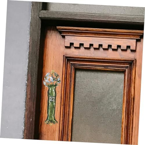 SOLUSTRE Judaica Mezuzah Door Pendant Religious Metal Decor