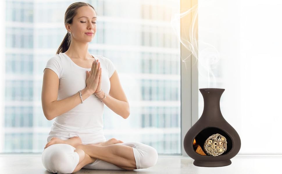Theriom Handmade Ceramic Incense Burner