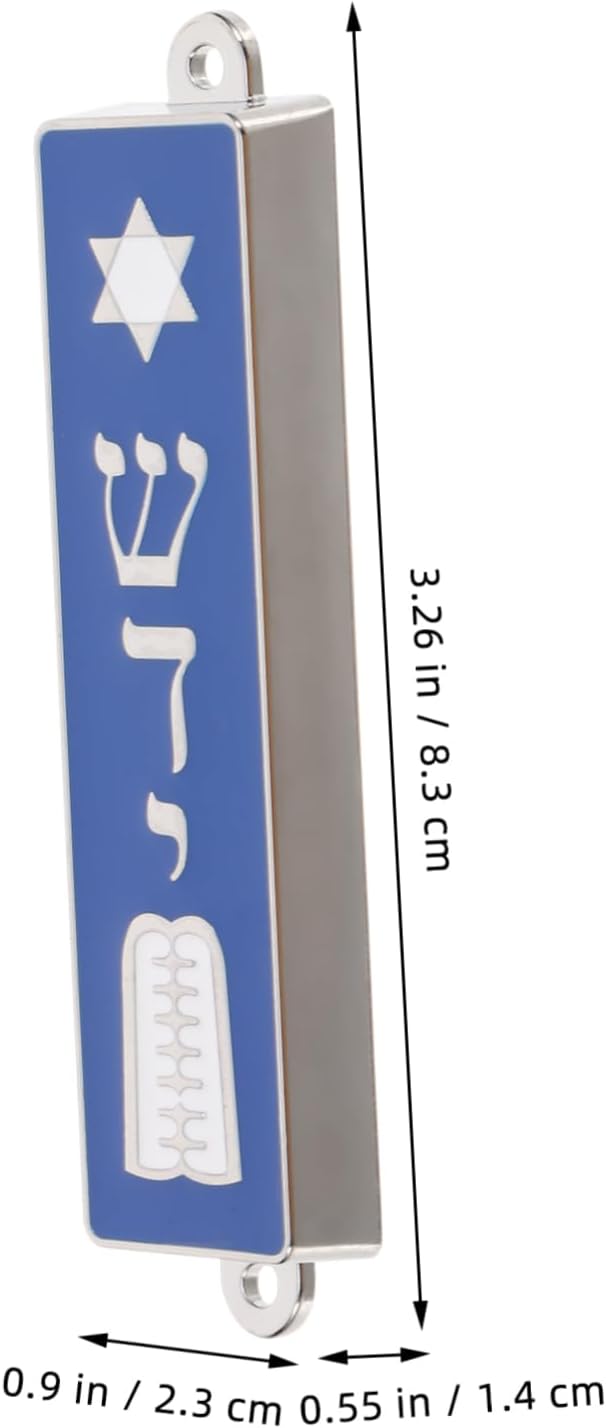 LIFKICH Mezuzah with Holy Text and Crown Decor