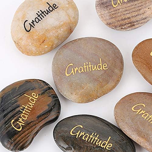 ROCKIMPACT Gratitude Stones 12pcs Pocket Rock Set