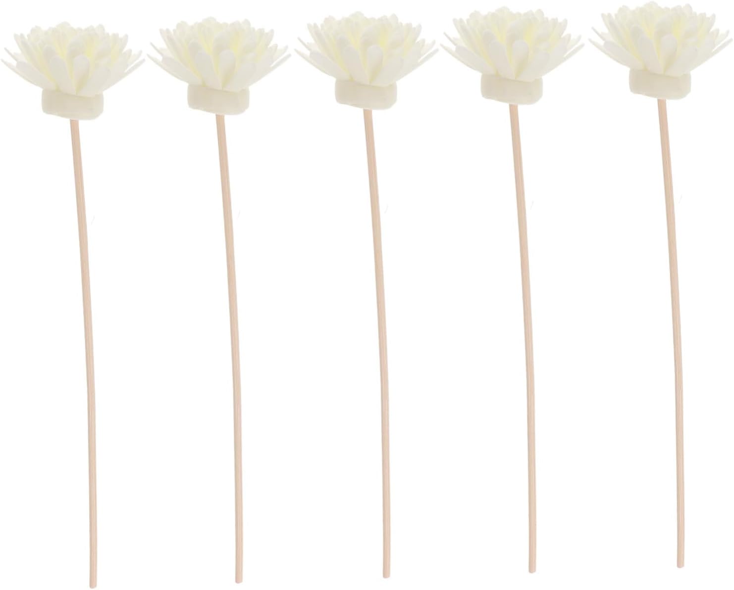 5set Small Chrysanthemum Aroma Diffuser Replacement Sticks Natural Rattan for Home Fragrance