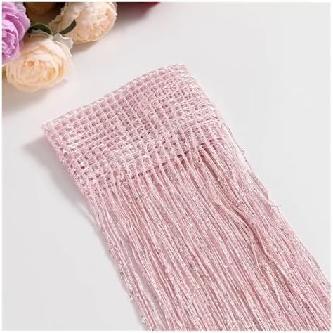 Silver Glitter Door String Curtain 100x200cm