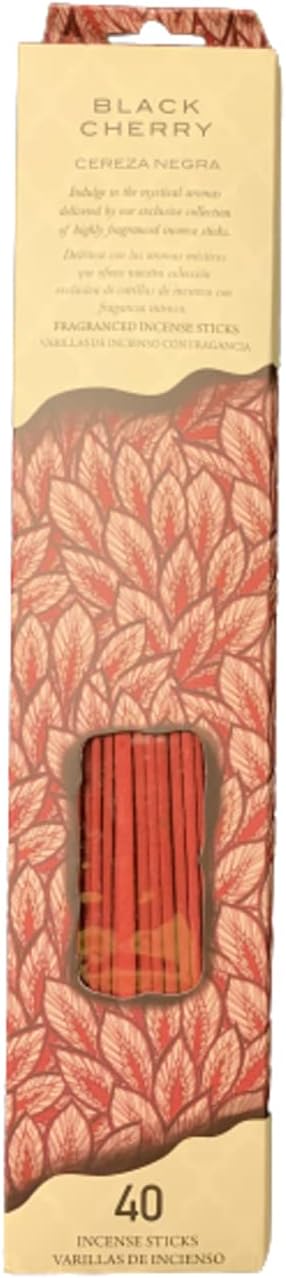 Highly Fragranced Incense Sticks - Pack of 40 Black Cherry