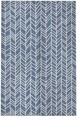 Chickwin Japanese Door Curtain Geometry Panel Noren Blue 335x71 Inch