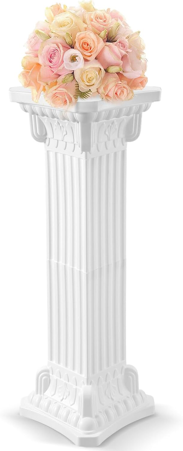 Tall Greek Column Statue Display Pedestal