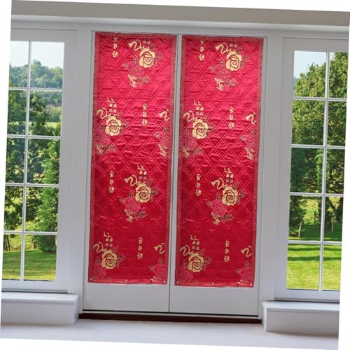Ciieeo Thermal Insulated Door Curtain Thick Soundproof Blanket