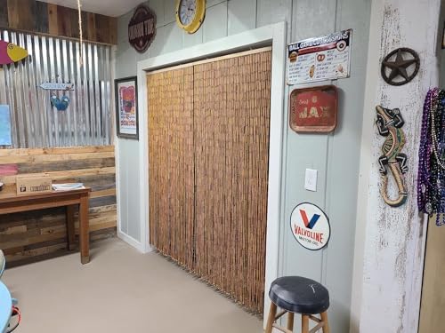 Real Bamboo Beaded Curtain - Commercial Grade