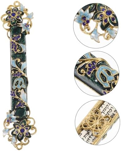 LIFKICH Metal Mezuzah Decor for Home Blessings