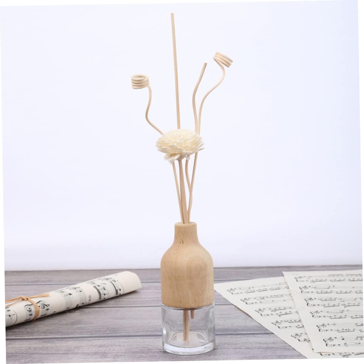 MAGICLULU 30pcs Rattan Diffuser Sticks for Essential Oil