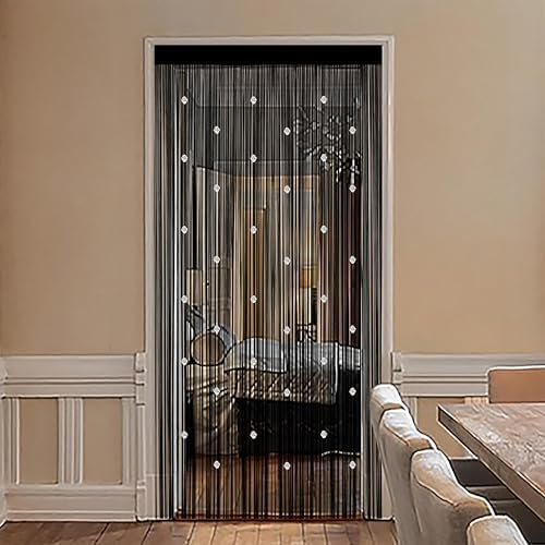 Beaded String Curtains for Boho Bedroom Decor
