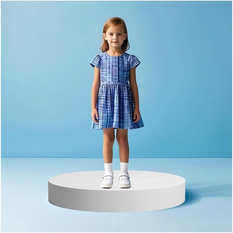 Zfmnoyev Cylinder Pedestal Stand - White 80x20cm